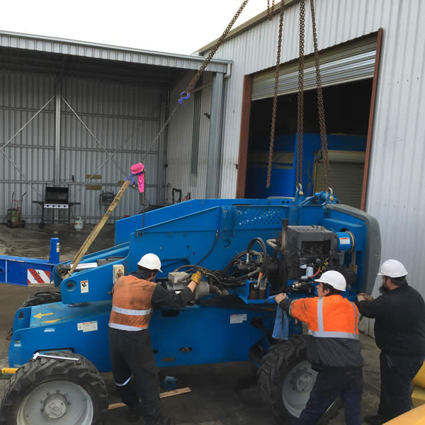 Stage of the equipment rebuild process