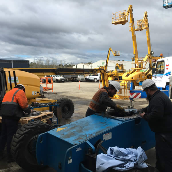 Stage of the equipment rebuild process