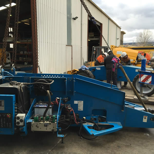 Stage of the equipment rebuild process